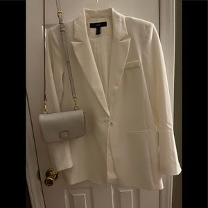 Forever21 White blazer
